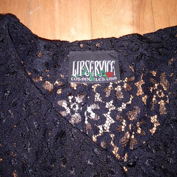 Lip Service lacey top - Picture 2 of 2